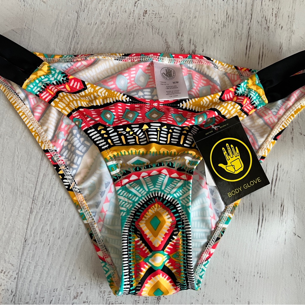 Women’s Body Gloove Bali Bikini Bottom, Nwt, Medium